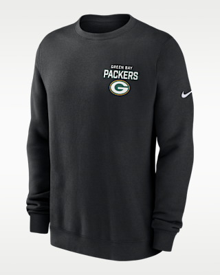 Green Bay Packers Draw Block Club Men's Nike NFL Pullover Crew